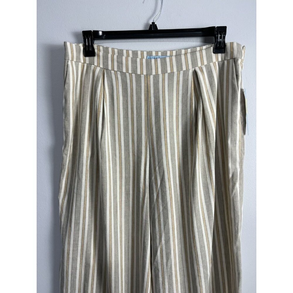 Antonio Melani Chole Wide Leg Linen Pant Size 14 NWT - Picture 9 of 9